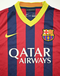 2013-14 FC BARCELONA *MESSI* SHIRT S