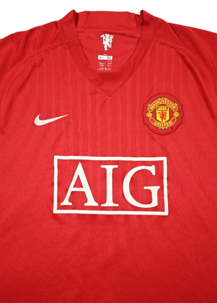 2007-09 MANCHESTER UNITED *RONALDO* SHIRT XL