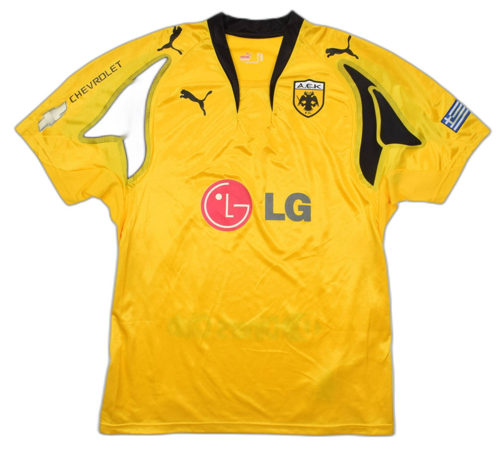 2007-08 AEK ATHENS SHIRT XL