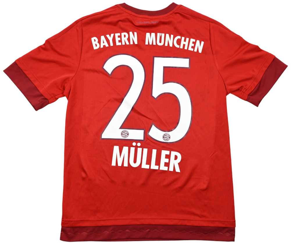 2015-16 BAYERN MUNCHEN *MULLER* SHIRT XL. BOYS