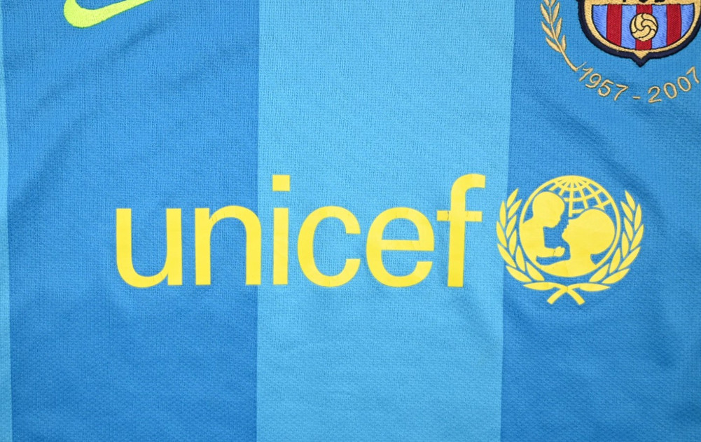 2007-09 BARCELONA *RONALDINHO* SHIRT M