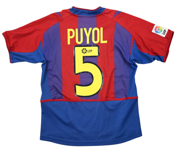 2002-03 BARCELONA *PUYOL* KOSZULKA L. BOYS