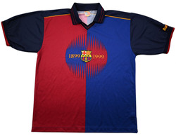 1999-00 BARCELONA *KLUIVERT* SHIRT L