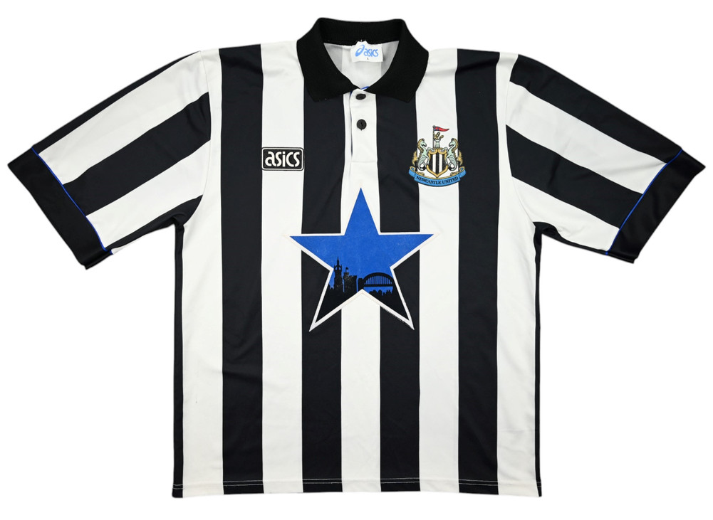 93/95 Newcastle united ユニフォーム ゲームシャツ 90s Newcastle United Retro 1993/95 Home Shirt