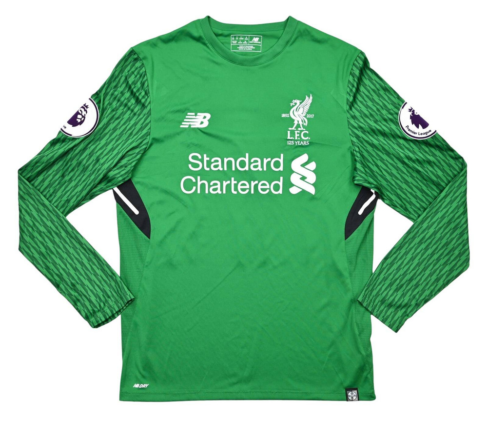 2017-18 LIVERPOOL *KARIUS* GOALKEEPER LONGSLEEVE S