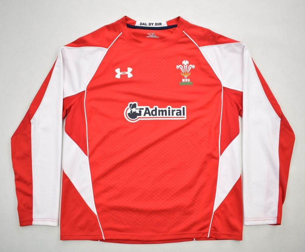 WALES RUGBY UNDER ARMOUR SHIRT XXL