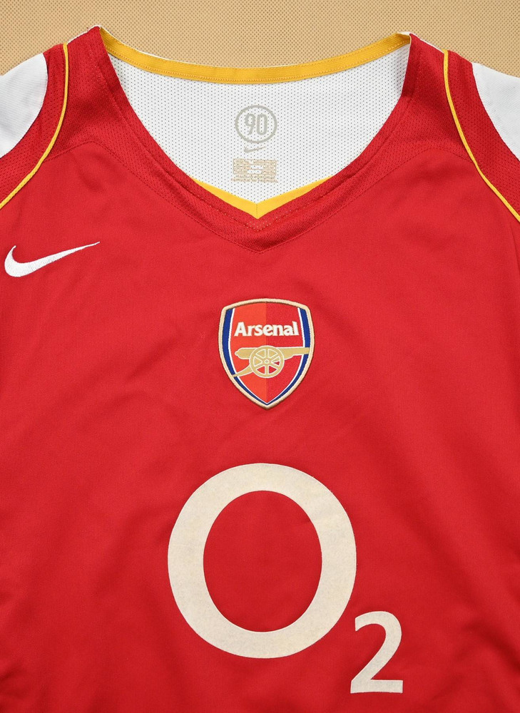 2004-05 ARSENAL LONDON SHIRT XL