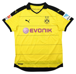 2015-16 BORUSSIA DORTMUND *AUBAMEYANG* SHIRT XL