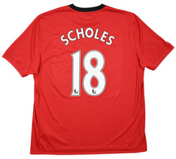 2009-10  MANCHESTER UNITED *SCHOLES* KOSZULKA XXL