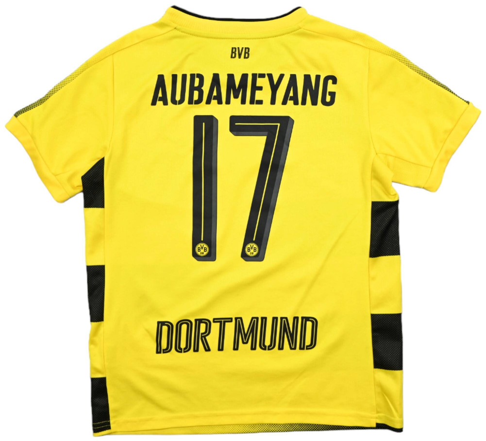 2017-18 BORUSSIA DORTMUND *AUBAMEYANG* SHIRT L. BOYS