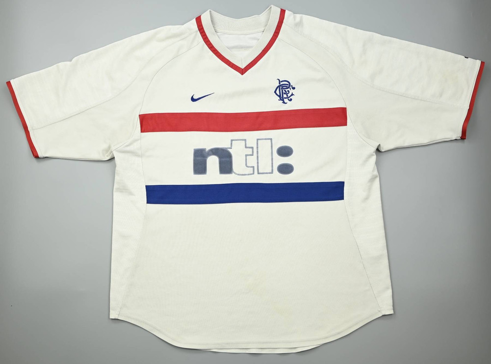 2000-01 GLASGOW RANGERS SHIRT L