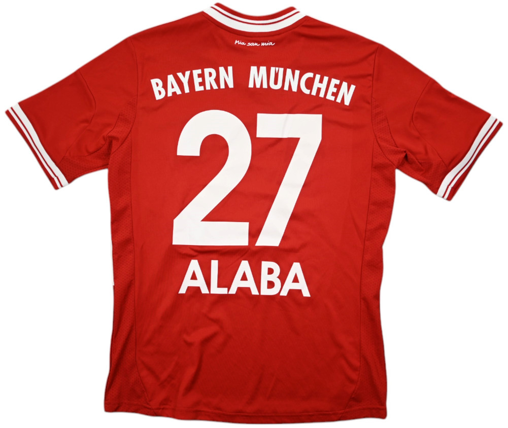 2013-14 BAYERN MUNCHEN *ALABA* KOSZULKA L. BOYS