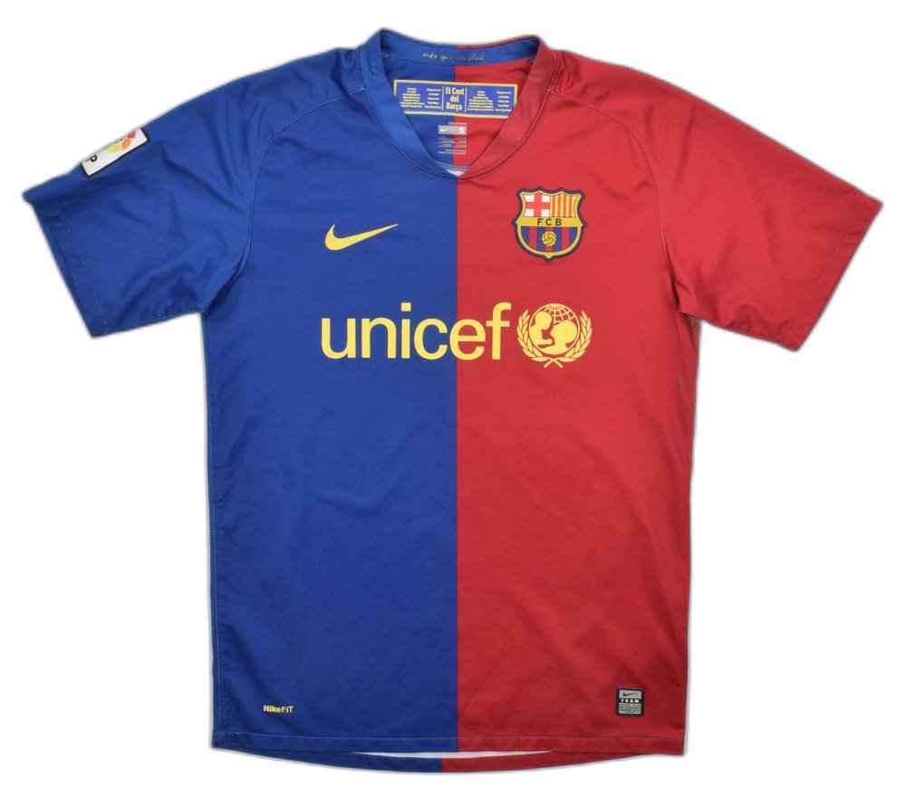 2008-09 FC BARCELONA SHIRT S