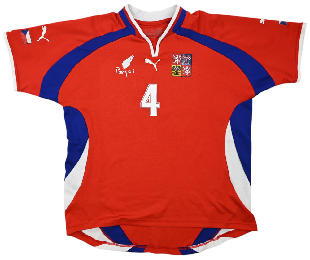 2000-02 CZECH REPUBLIC *NEDVED* SHIRT XL