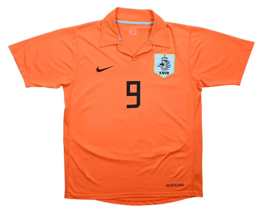 2006-08 NETHERLANDS *V. NISTELROOY* SHIRT M