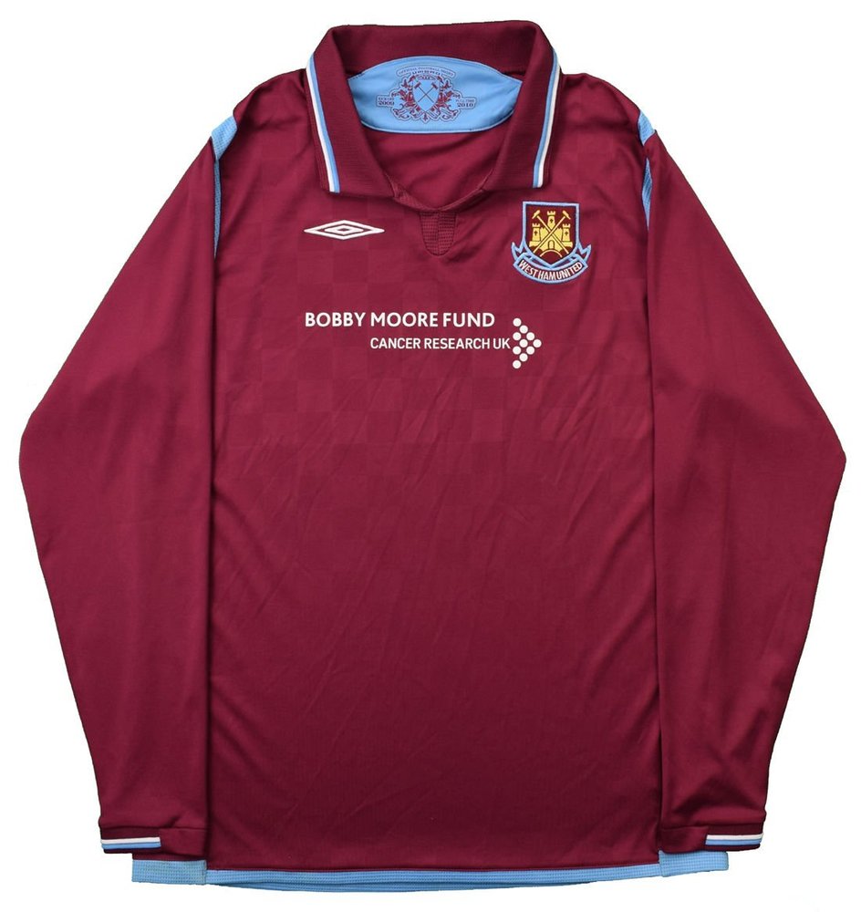 2009-10 WEST HAM UNITED *COLLISON* SHIRT S. BOYS