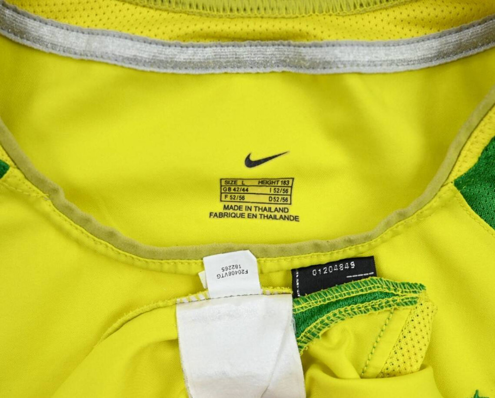2002-04 BRAZIL SHIRT L