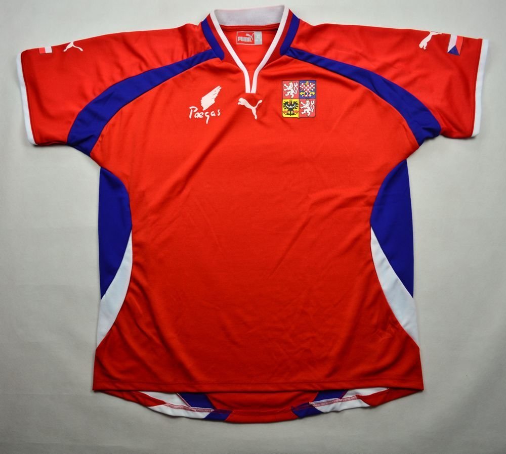 2000-02 CZECH REPUBLIC SHIRT XL