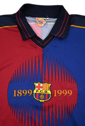 1999-00 FC BARCELONA *RIVALDO* SHIRT XL