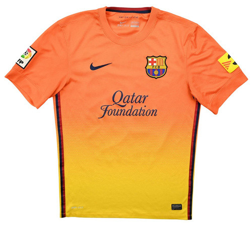 2012-13 FC BARCELONA *JORDI ALBA* SHIRT S