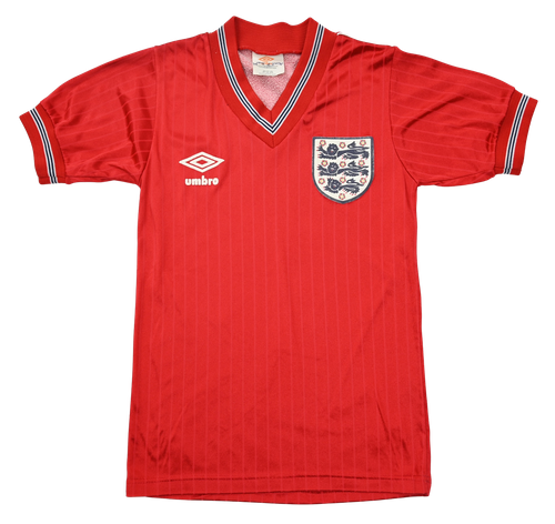 1984-87 ENGLAND SHIRT XS. BOYS