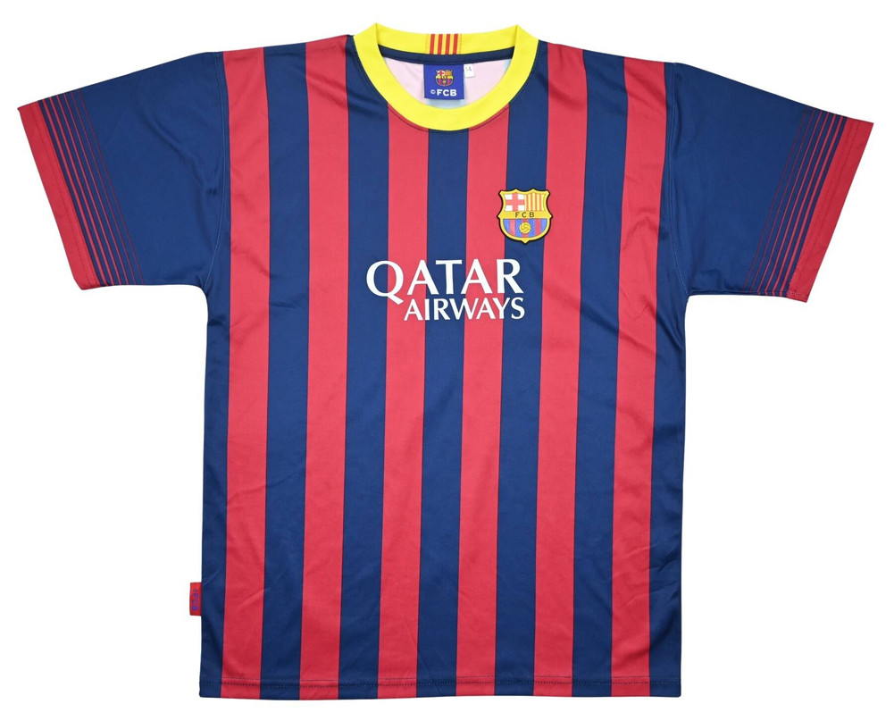 2013-14 FC BARCELONA *MESSI* KOSZULKA XL. BOYS