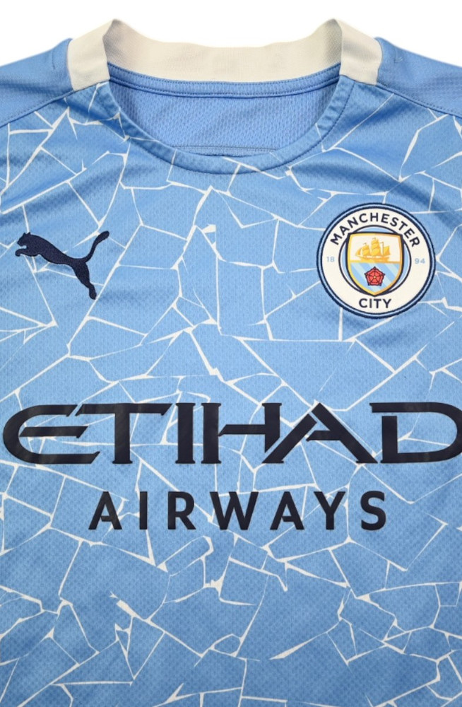 2020-21 MANCHESTER CITY *KUN AGUERO* SHIRT L. BOYS