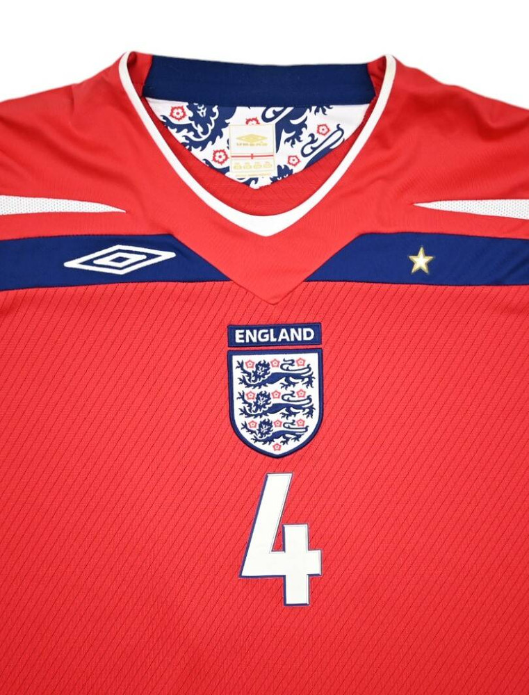 2008-10 ENGLAND *GERRARD* SHIRT XXL