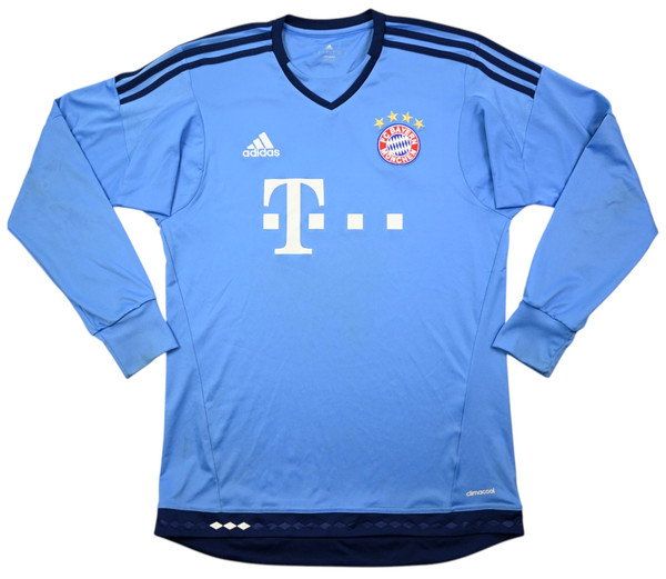 2015-16 BAYERN MUNCHEN GOALKEEPER LONGSLEEVE SHIRT M
