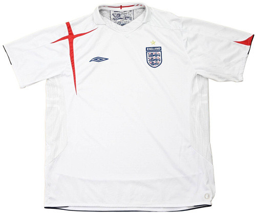 2005-07 ENGLAND SHIRT XXL