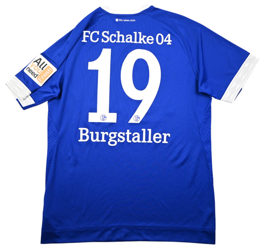 2018-19 SCHALKE *BURGSTALLER* SHIRT L