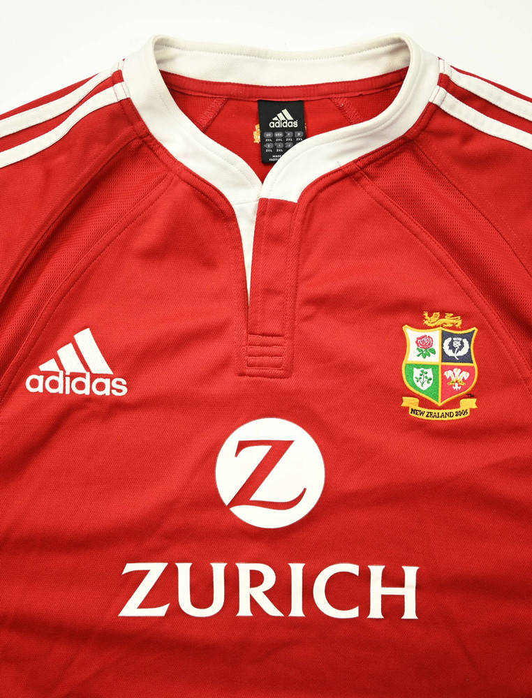BRITISH AND IRISH LIONS RUGBY SHIRT XXL