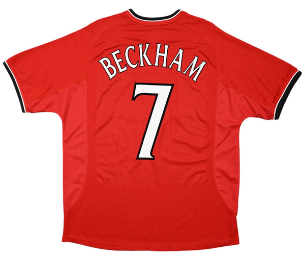 2000-02 MANCHESTER UNITED *BECKHAM* KOSZULKA XXL