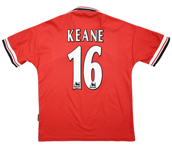 1998-00 MANCHESTER UNITED *KEANE* KOSZULKA L 