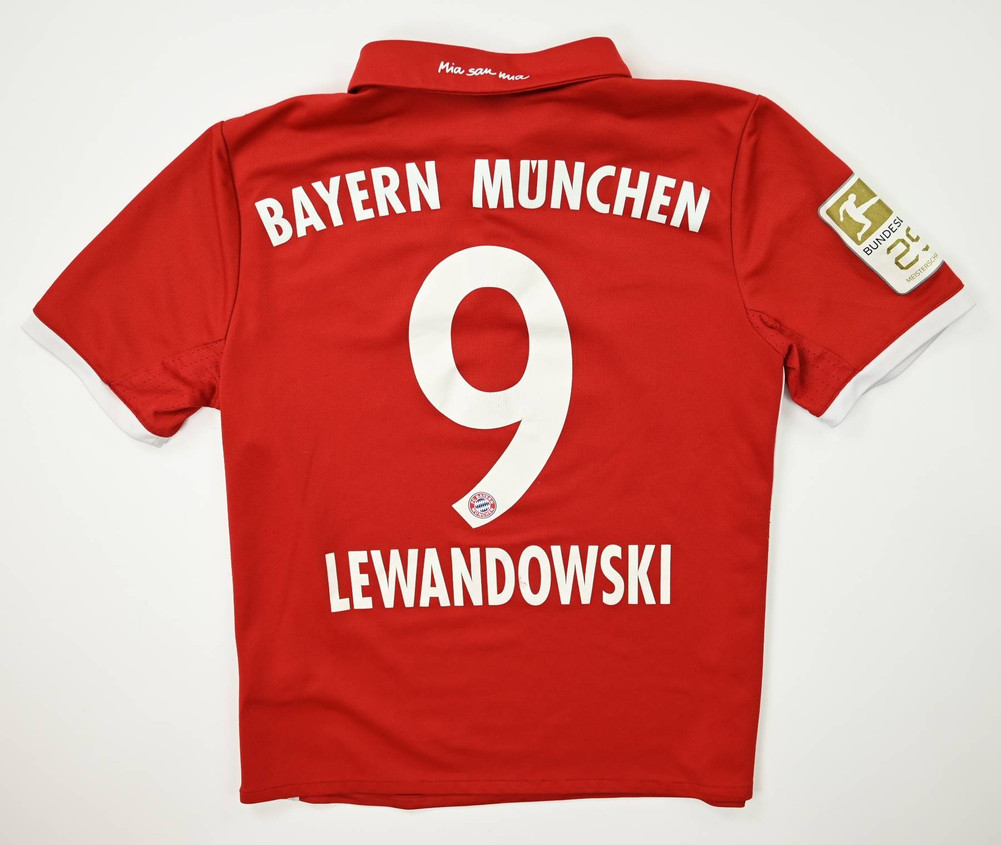 2016-17 BAYERN MUNCHEN *LEWANDOWSKI* SHIRT L. BOYS