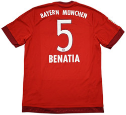 2015-16 BAYERN MUNCHEN *BENATIA* SHIRT L
