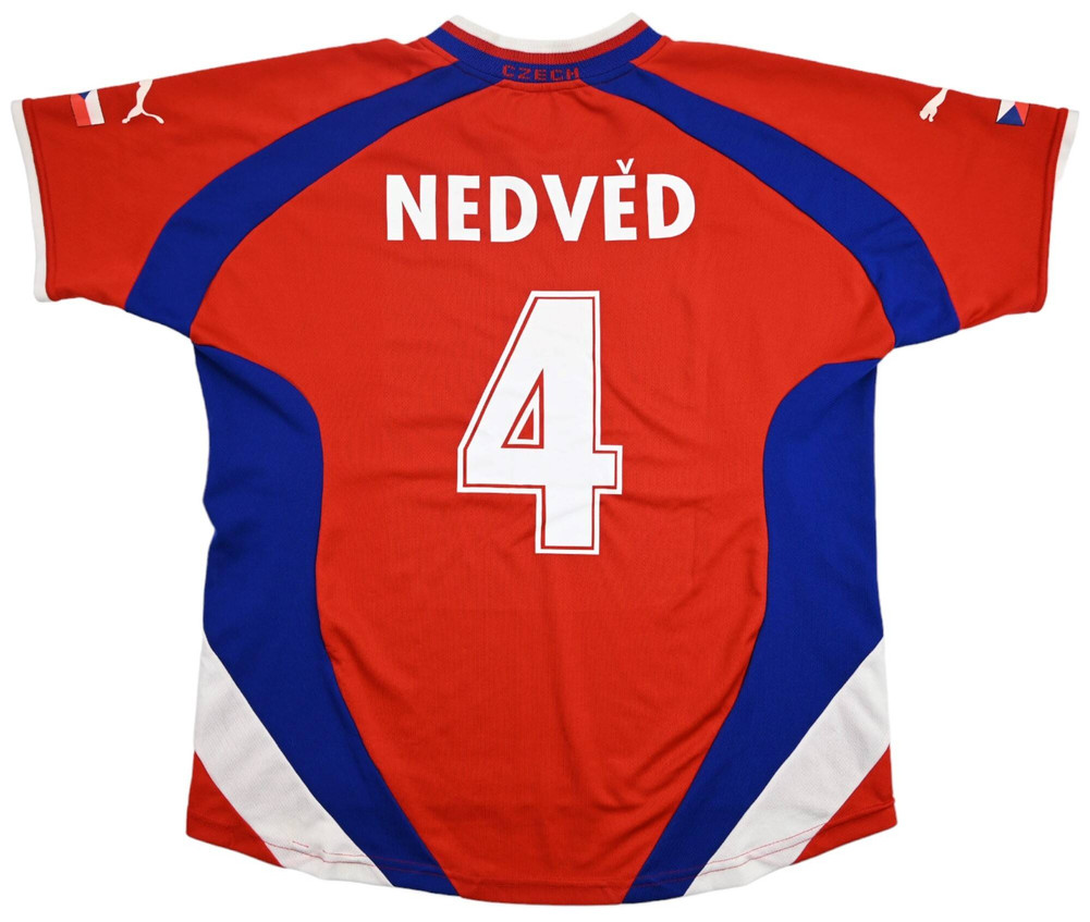 2000-02 CZECH REPUBLIC *NEDVED* KOSZULKA XL