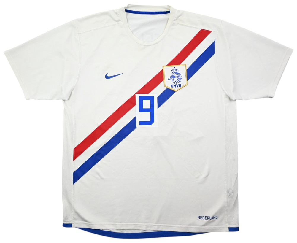 2006-08 NETHERLANDS *V. NISTELROOY* SHIRT XL