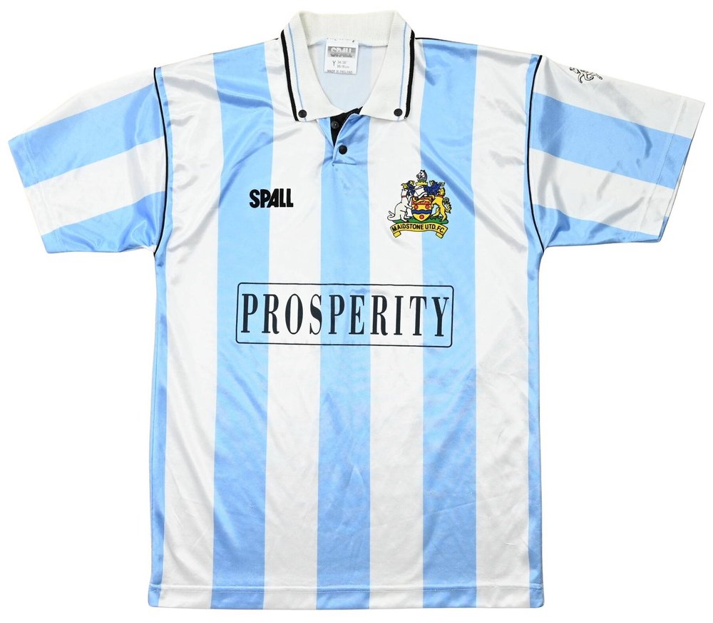 1990-91 MAIDSTONE UNITED SHIRT L. BOYS