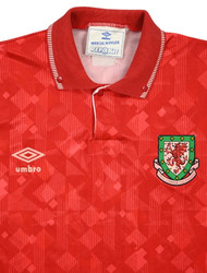 1990-92 WALES KOSZULKA XL