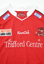 SALFORD CITY REDS RUGBY SHIRT L