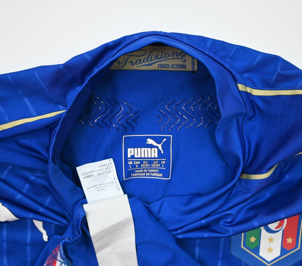 2016-17 ITALY PLAYER ISSUE SHIRT L