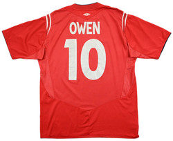 2004-06 ENGLAND *OWEN* KOSZULKA M