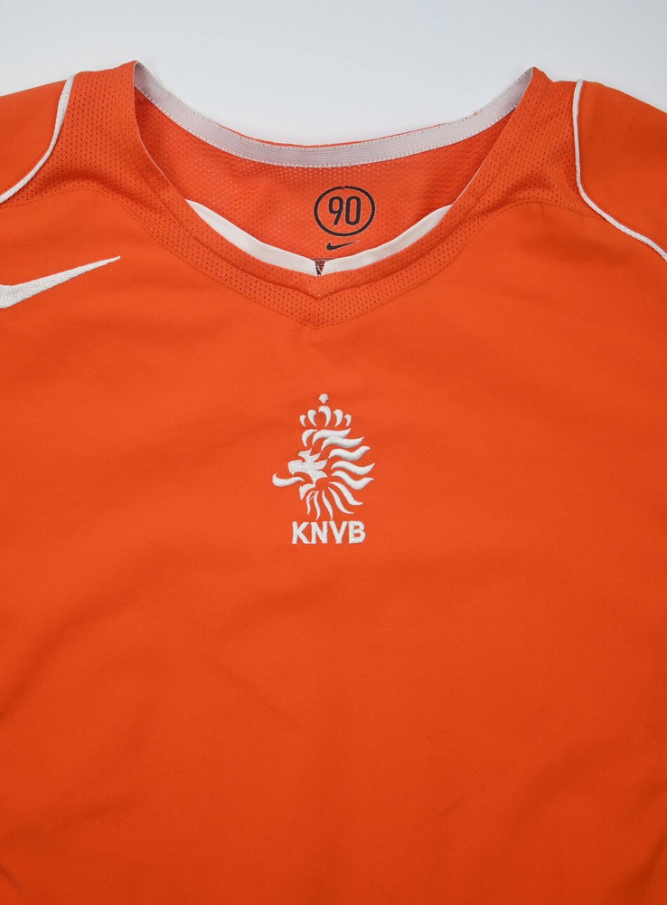 2004-06 NETHERLANDS *V. NISTELROOY* SHIRT S