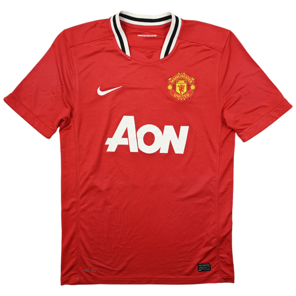 2011-12 MANCHESTER UNITED *NAVI* SHIRT M