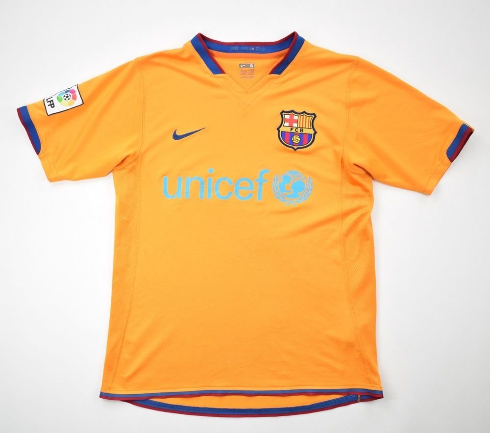 2006-08 FC BARCELONA SHIRT S