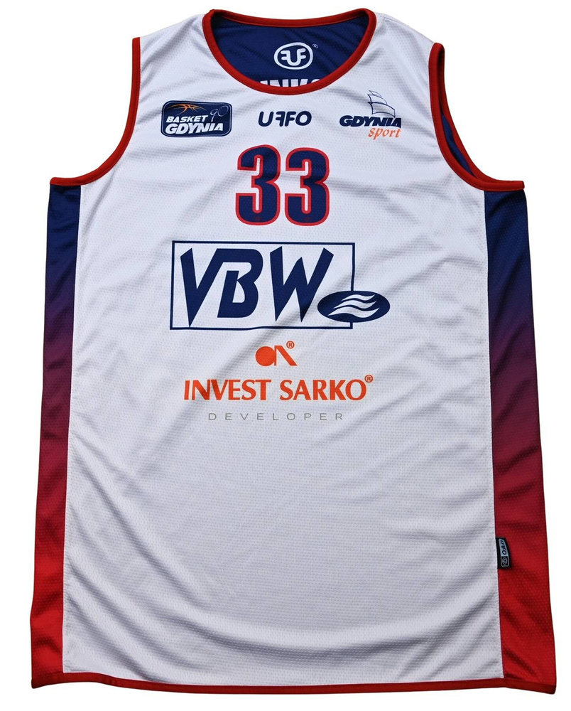 BASKET GDYNIA *MARCINKOWSKA* BASKETBALL SHIRT M