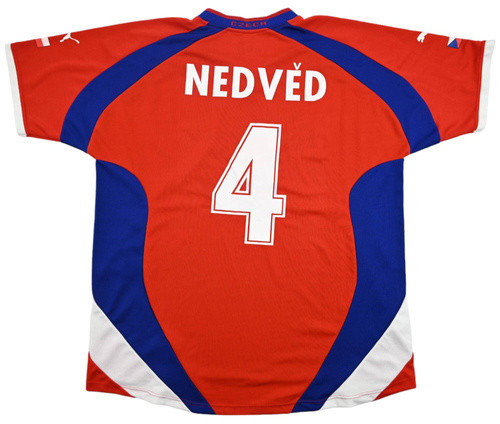 2000-02 CZECH REPUBLIC *NEDVED* SHIRT XL