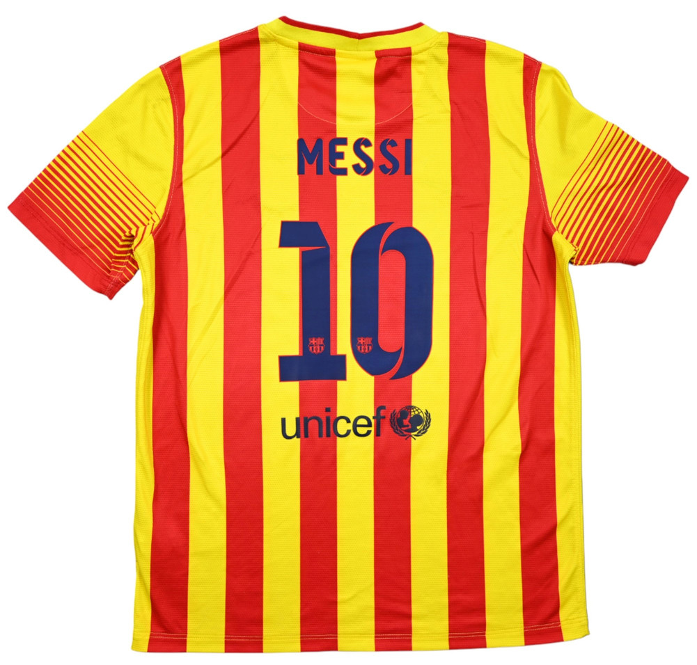 2013-14 BARCELONA *MESSI* SHIRT XL. BOYS 