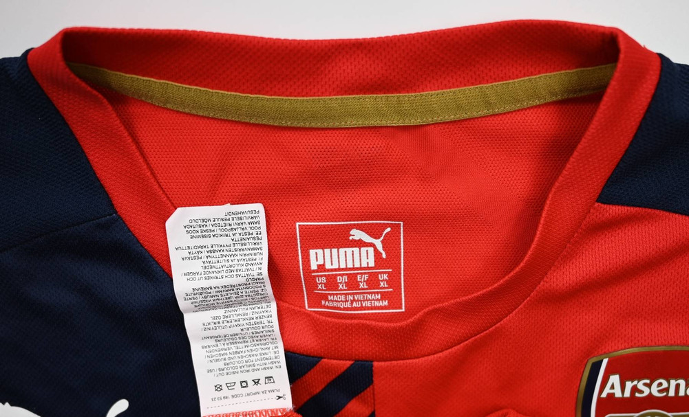 2015-16 ARSENAL LONDON SHIRT XL
